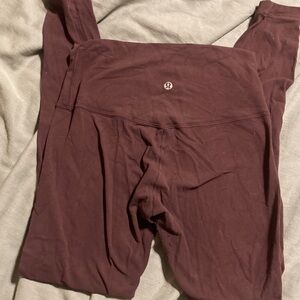lululemon eggplant align  Leggings